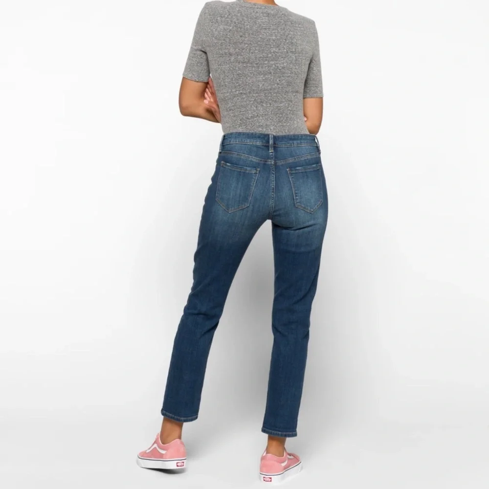 COSMIC‎ BLUE LOVE Adrianne Boyfriend Distressed Jean